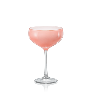 Crystalex ružové poháre na koktaily Pralines 180 ml 4KS