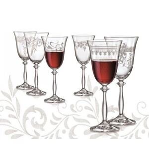 Crystalex poháre na červené víno Royal 350 ml 6 KS