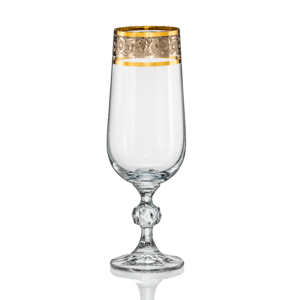 Crystalex poháre na šampanské Claudia Exclusive 180 ml 6 KS