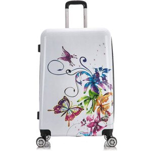 Detský cestovný kufor s motýľmi 45 l