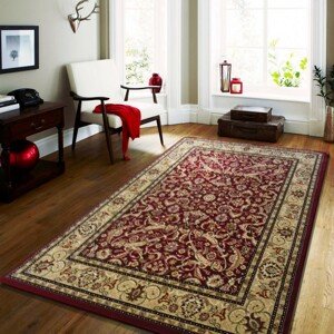 domtextilu.sk Kvalitný koberec v červenej farbe vo vintage štýle 17606-157603