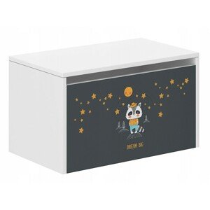 Detský úložný box s nočnou oblohou 40x40x69 cm