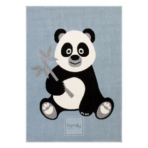 DomTextilu Moderný detský koberec s motívom pandy 160x220 cm