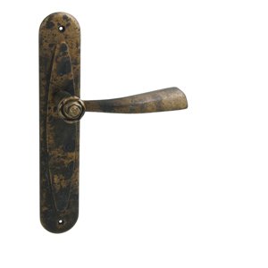 Kľučka na dvere LI - ROSE - SO 996 BRA - bronz antik (AN) | MP-KOVANIA.sk