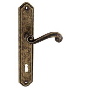 Kľučka na dvere TI - CARLA - SO 704 BRA - bronz antik (46) | MP-KOVANIA.sk