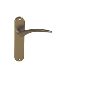 Kľučka na dvere UC - LAMA - SOK BRM - bronz matný (MP4) | MP-KOVANIA.sk