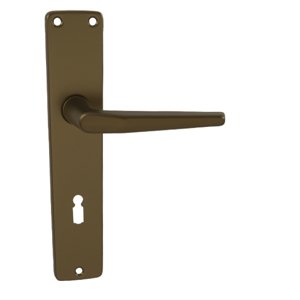 Kľučka na dvere UC - LUCIA - SH BRM - bronz matný (MP4) | MP-KOVANIA.sk
