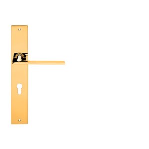 Kľučka na dvere LI - JET - SH 1425 ZLL - zlatá lesklá - pozlátená (OZ) | MP-KOVANIA.sk