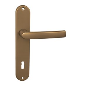 Kľučka na dvere BA - MIRA - SO BRM - bronz matný (F4) | MP-KOVANIA.sk