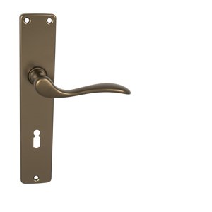 Kľučka na dvere UC - MINA - SH BRM - bronz matný (MP4) | MP-KOVANIA.sk