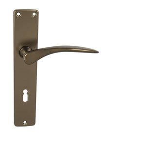 Kľučka na dvere UC - LAMA - SH BRM - bronz matný (MP4) | MP-KOVANIA.sk