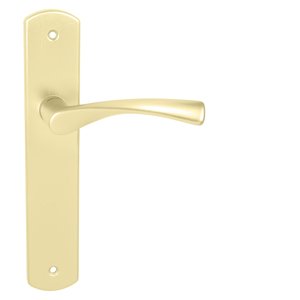 Kľučka na dvere UC - TORNADO - VS (E) ZLM - zlatá matná (MP3) | MP-KOVANIA.sk