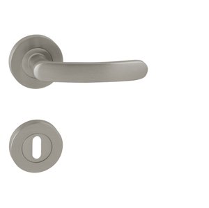 Kľučka na dvere FO - PRELUDE 2 - R NIM.LL - nikel matný (N02) | MP-KOVANIA.sk