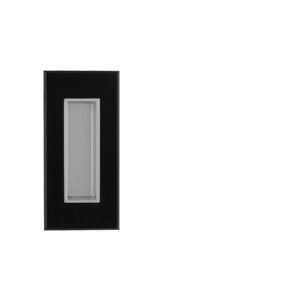 TI - Mušľa na posuvné dvere - 2650 CIM - čierna matná (128) | MP-KOVANIA.sk