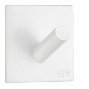 SO - BB - BX1092 - Samolepiaci vešiak na uterák BIM - biela matná | MP-KOVANIA.sk