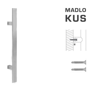 Madlo na dvere FT - MADLO kód K41S 40x10 mm ST ks NEM - nerez matná (F60) | MP-KOVANIA.sk