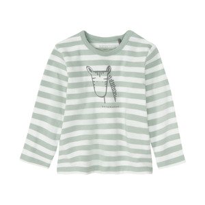 bellybutton Detské tričko s dlhým rukávom pre bábätká (80, zelená)