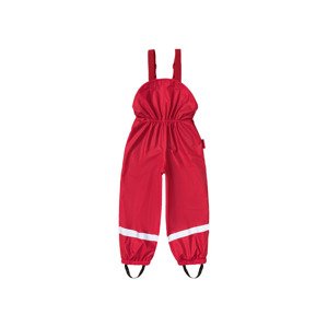 Playshoes Detské nepremokavé nohavice na traky (98/104, červená)