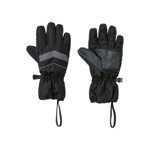 CRIVIT Detské lyžiarske rukavice (5, čierna/sivá)