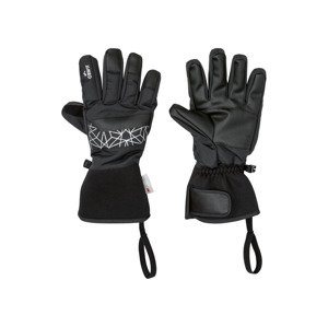 CRIVIT Dámske/pánske lyžiarske rukavice (7, čierna/strieborná)