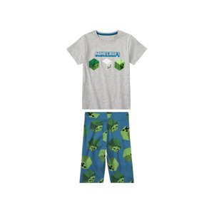 Minecraft Chlapčenské pyžamo (98/104 (2 – 4 roky), sivá)