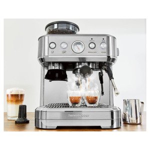 SILVERCREST® KITCHEN TOOLS Profesionálny espresso kávovar s mlynčekom SSMP 1770 A