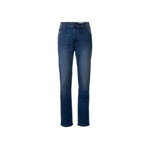 LIVERGY® Pánske džínsy „Straight Fit" (50 (34/32), modrá)