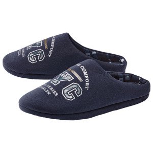 LIVERGY® Pánske papuče (44/45, navy modrá)