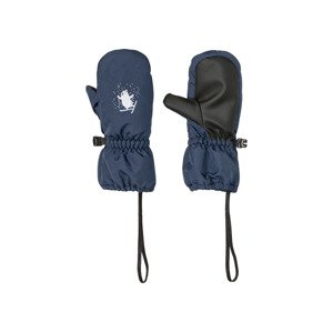 lupilu® Chlapčenské/dievčenské rukavice-palčiaky (2 (2 – 4 roky), navy modrá/ľadový medveď)
