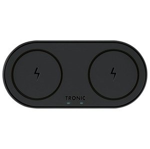 TRONIC® Qi® nabíjačka Dual, 20 W (čierna)