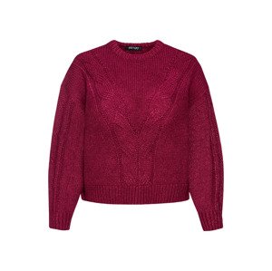 esmara® Dámsky sveter z hrubej pleteniny (S (36/38), červená)