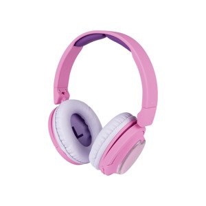 SILVERCREST® Detské slúchadlá On-Ear Bluetooth® (bledoružová)