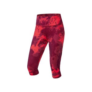 CRIVIT Dámske funkčné capri nohavice (XS (32/34), červená)