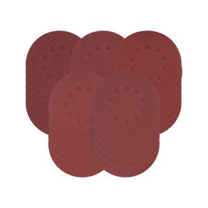 PARKSIDE® Súprava brúsnych papierov pre excentrickú brúsku, 30-dielna (zrnitosť mix PKNM 6 A1)