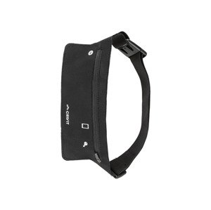 CRIVIT Ramenné puzdro na smartfón/Bežecká taška na pás (bežecká taška na pás, veľká, čierna)