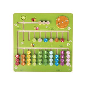 Playtive Drevená hra na počítanie Montessori (aritmetická hra)