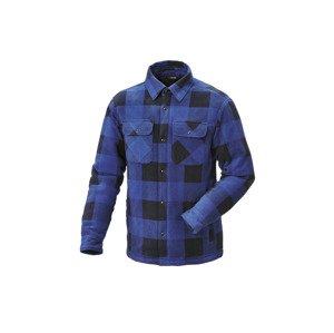 PARKSIDE® Pánska košeľová bunda (S (44/46), modrá/námornícka modrá)