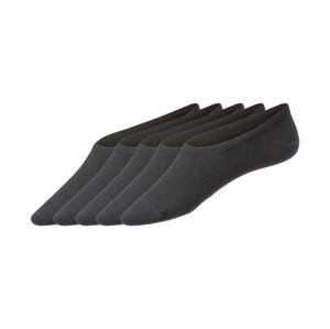 esmara® Dámske nízke ponožky, 5 párov (39/42, čierna)