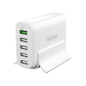 TRONIC® USB nabíjačka 30 W TULEU 30 A1 (biela)