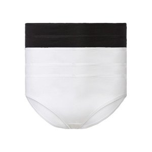 esmara® Dámske nohavičky XXL, 5 kusov (XXL (52/54), čierna/biela)