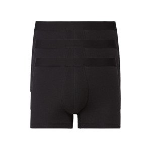 LIVERGY® Pánske boxerky, 3 kusy (L, čierna)