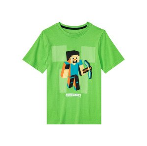 Minecraft Chlapčenské tričko (158/164, zelená)