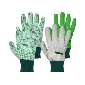 PARKSIDE® Záhradné rukavice, 2 páry (7, sivá/zelená)