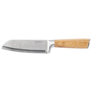 ERNESTO® Kuchynský nôž/Súprava kuchynských nožov (nôž santoku s bambusovou rukoväťou)