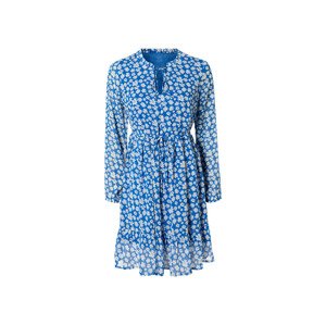 esmara® Dámske šifónové šaty (40, modrá)
