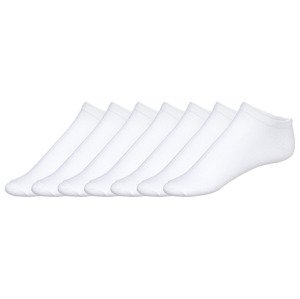 LIVERGY® Pánske ponožky, 7 párov (39/42, biela)
