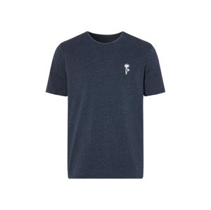 LIVERGY® Pánske tričko na spanie (S (44/46), navy modrá)