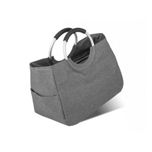 TOPMOVE® Nákupná taška/Chladiaci ruksak (nákupná taška/sivá)