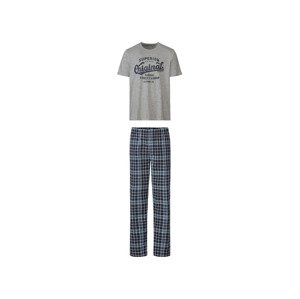 LIVERGY® Pánske pyžamo (XL (56/58), sivá)
