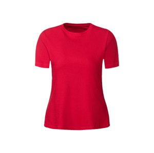esmara® Dámske rebrované tričko (S (36/38), červená)